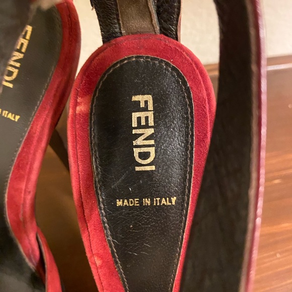 Fendi T Strap Sandals. - Picture 2 of 8